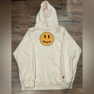 Drew House Cream Hoodie Size XL Lightly Worn